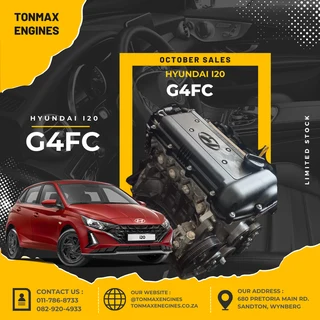 Hyundai i20 G4FC  Engine for Sale