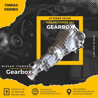 Nissan 1Tonner 2x4 Manual Gearbox for Sale