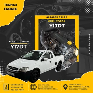 Opel Corsa Utility Y17DT Engines for Sale