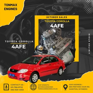 Toyota Corolla 4AFE Engines for Sale