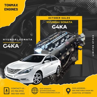 Hyundai Sonata G4KA Engines for Sale