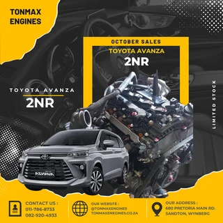 Toyota Avanza 2NR Engines for Sale