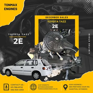 Toyota Tazz 2E Engine for Sale