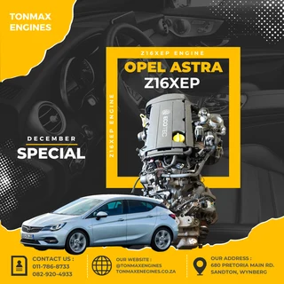 Opel Astra Z16XEP Engines for Sale