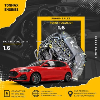Ford Focus ST 1.6 Engine for Sale