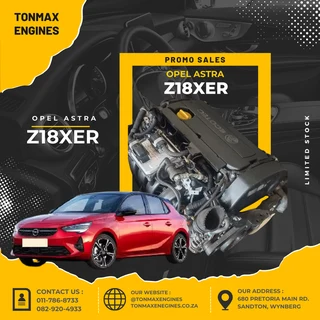 Opel Astra Z18XER Engines for Sale