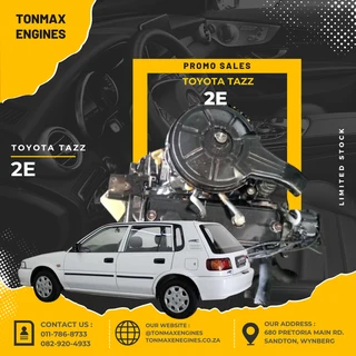 Toyota Tazz 2E Engine for Sale