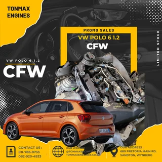VW Polo 6 1.2 Tsi CFW Engines for sale