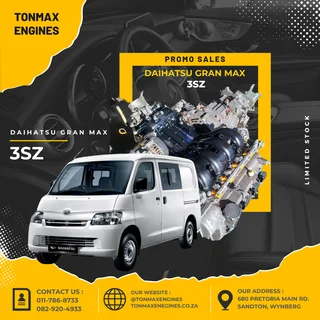 Daihatsu Gran Max 3SZ Engines for Sale
