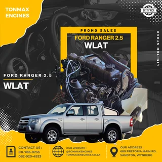 Ford Ranger 2.5 WLAT Engines for Sale