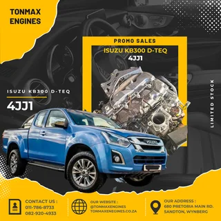Isuzu KB300 D-TEQ 4JJ1 Engines for Sale