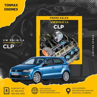 VW Polo 1.4 CLP Engines for Sale