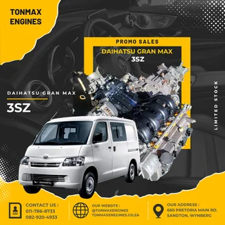 Toyota Avanza 2NR | Daihatsu Gran Max | Opel Z16XEP Engines for Sale