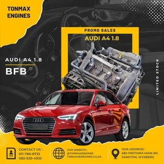 Audi A4 1.8 BFB Engines for Sale