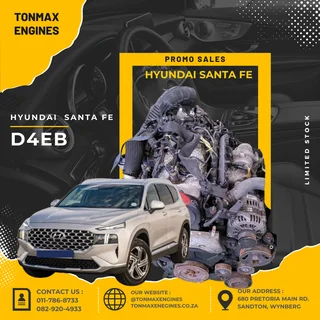 BMW E90 N47D20C | VW Tiguan CBA | Hyundai Sante FE D4EB  Engines for Sale