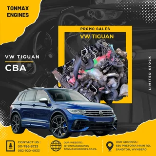 VW Tiguan CBA Engines for Sale