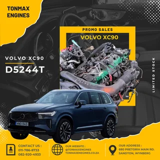 Volvo XC90/XC70/S60/V70 D5244T Engines for Sale