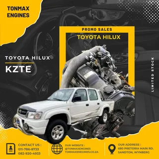 Toyota Hilux KZTE | Isuzu KB300 4JH1 Engines for sale