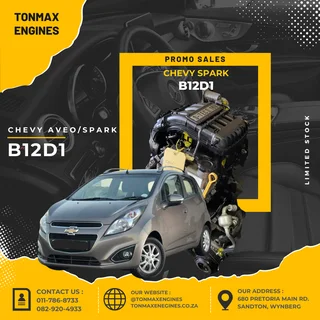 Nissan Sentra GA15 | Chevy Spark B12D1 | VW Polo 1.6 CAY engines for sale