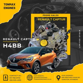 VW Polo 1.2 TSi | Peugeot 208 10B2 | Renault Captur H4BB Engines for Sale