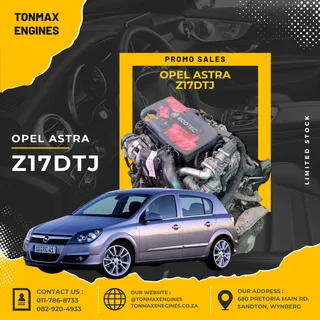 Opel Astra Z17DTJ Engines for Sale
