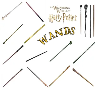 Harry Potter Wooden Based Wands