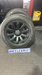 18” mags and tyres , can fit on ford ranger, Toyota Hilex