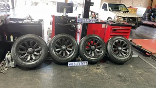 18” mags and tyres , can fit on ford ranger, Toyota Hilex