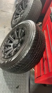 18” mags and tyres , can fit on ford ranger, Toyota Hilex