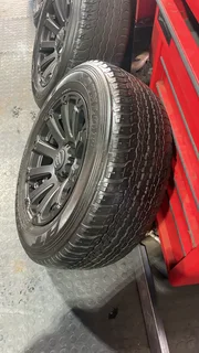 18” mags and tyres , can fit on ford ranger, Toyota Hilex