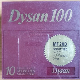 PC 3.5&#96; stiffy diskettes x 10 pack (Factory sealed)