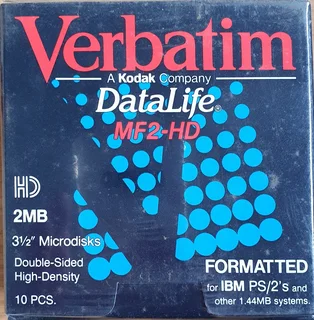 PC 3.5&#96; stiffy diskettes x 10 pack (Factory sealed)