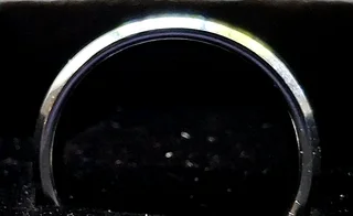 Tungsten mens wedding ring