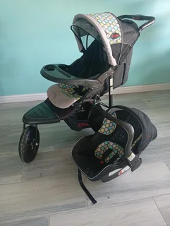 Chelino 3-wheel travel system