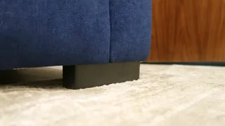 NEW Sofaworks Couch 207cm 3 Seater Sofa, Blue