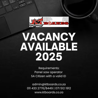 Urgent Panelsaw operator/cutter