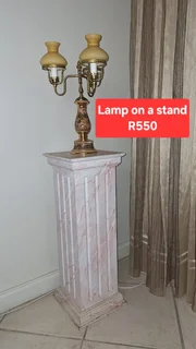 Lamp on stand