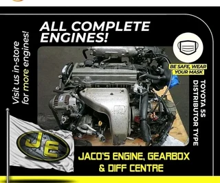 Import engines for cars, bakkies, trucks and busses for sale