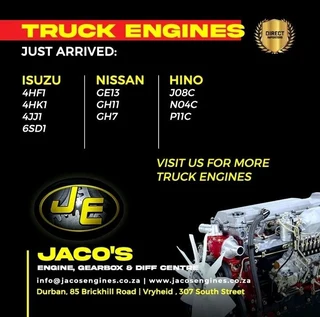 Import Engines for Sale in Durban