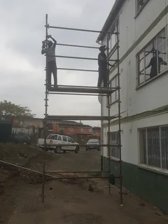 Scaffolding for hire from R50 a set per day NEGOTIABLE. We deliver all over KWAZULU NATAL