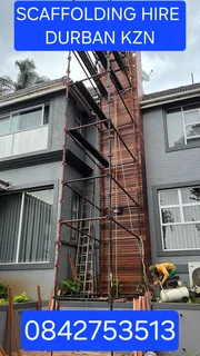 Scaffolding For Hire From R50 A Set Per Day Negotiable. We Deliver All Over Kwazulu Natal