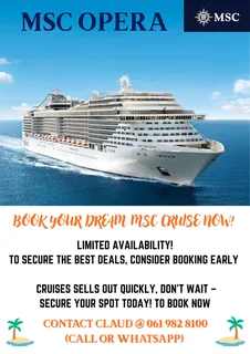 MSC CRUISE MARCH EARLY BIRD SPECIAL