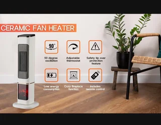 Ceramic fan heater