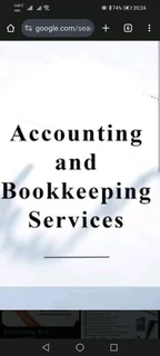 Accounting and Bookkeeping services