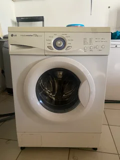 LG 7.2 kg washing machine.