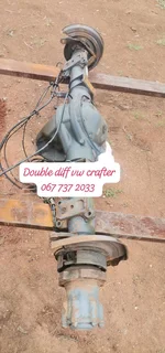 Vw crafter double diff for sale