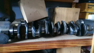 BMW 6 cylinder M57 3.0d crank shaft