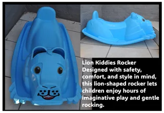 Lion Kiddies Rocker, ideal for kids 1 to 4 years