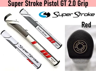 1 x NEW Golf Putter Grip - [Red] Super-Stroke Pistol GT 2.0 Putter Grip (FREE Putter Grip fitment)
