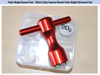 Putter Weight Removal Tool - Titleist Scotty Cameron Wrench Putter Weight fit/removal Tool